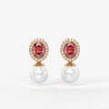 Miravelle Tide Pearl Drop Earrings
