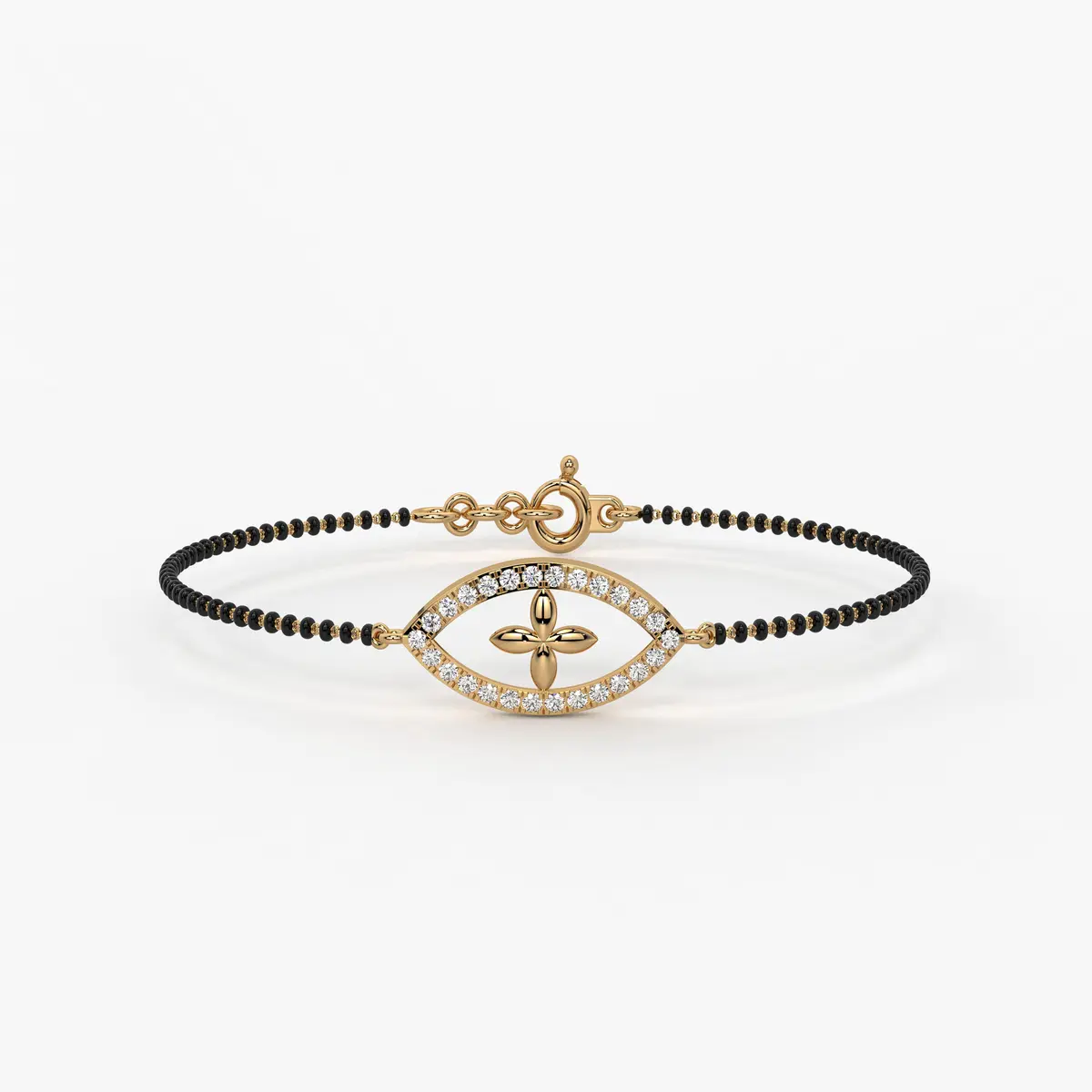 Evil Eye Motif Mangalsutra Bracelet