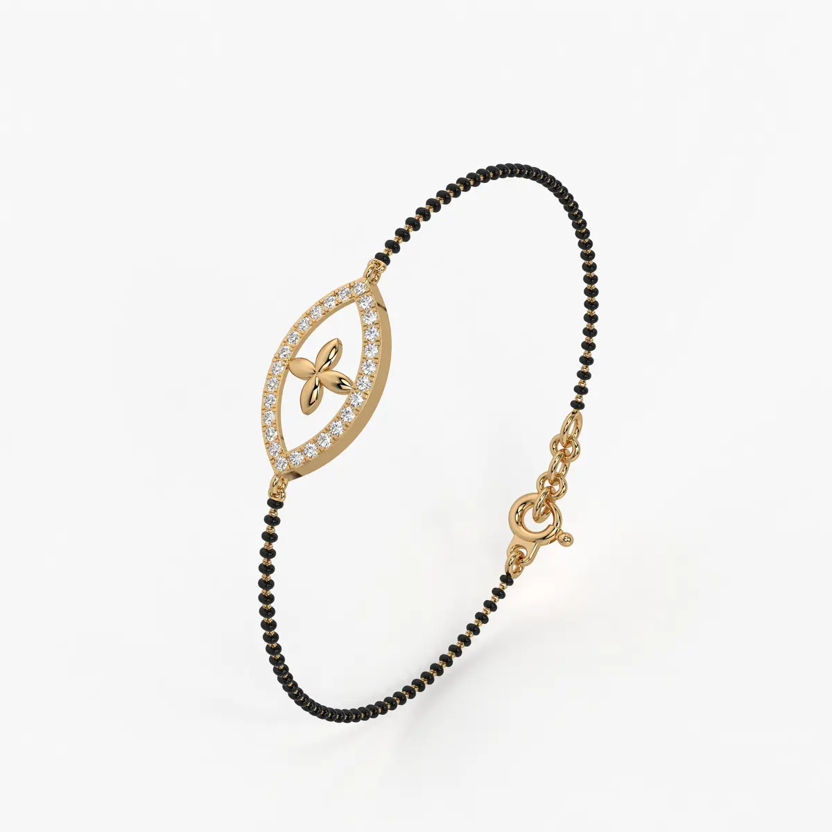 Evil Eye Motif Mangalsutra Bracelet