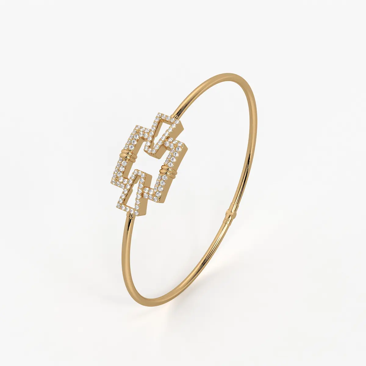 Zigzag Link Designer Bracelet