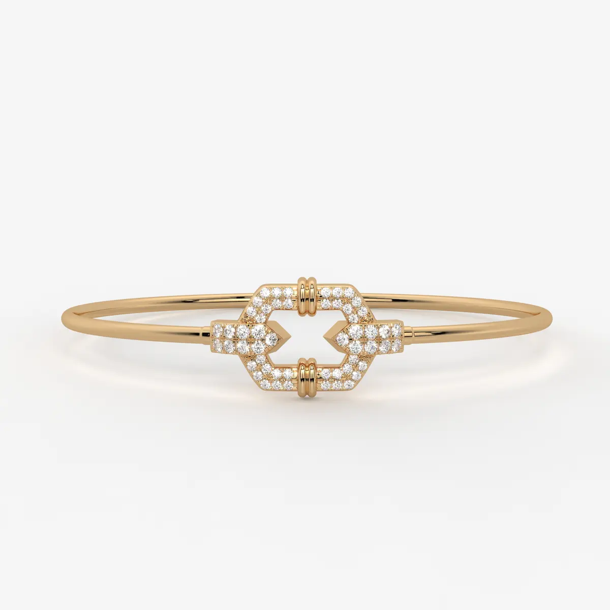 Interlock Halo Designer Bracelet