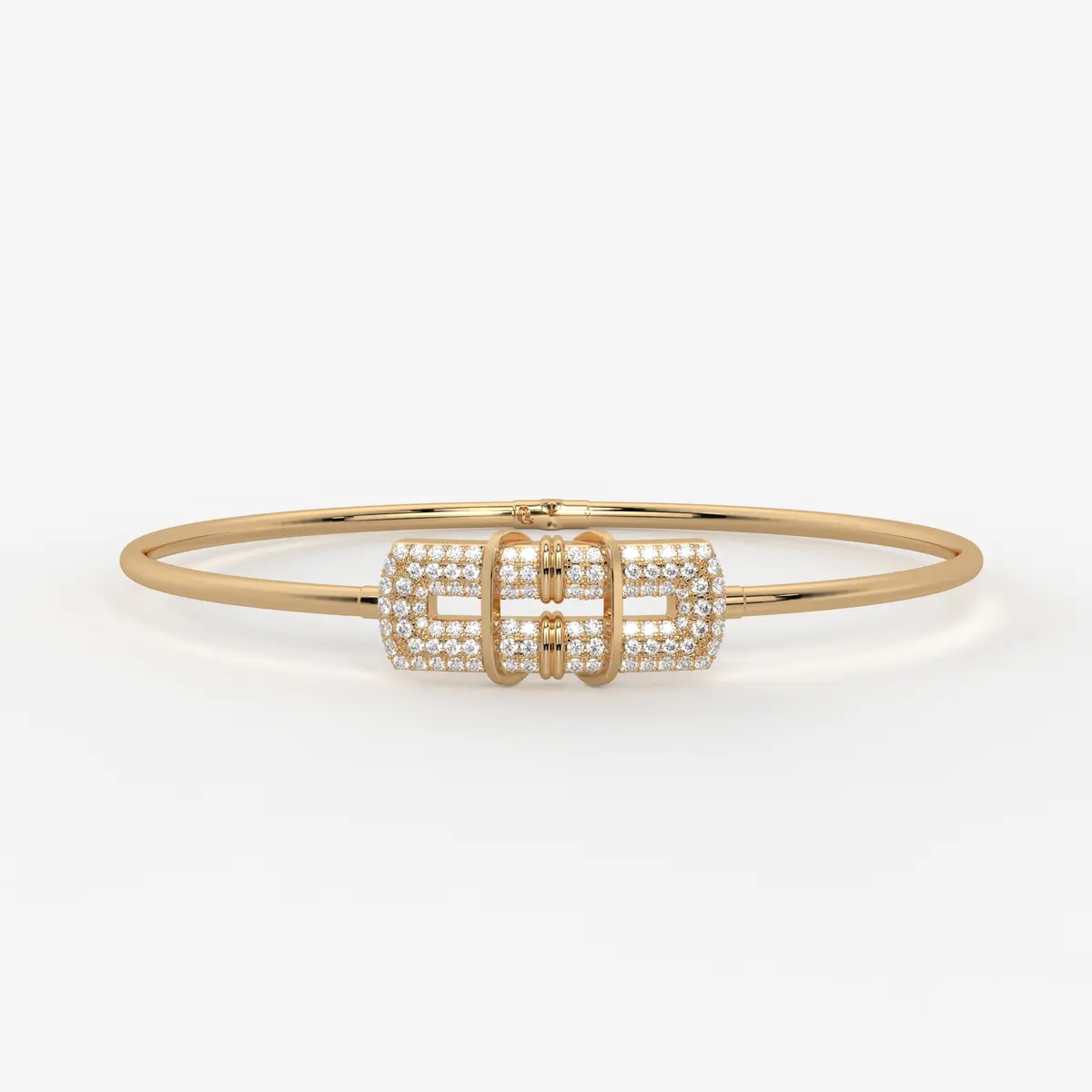 Buckled Bar Designer Bracelet