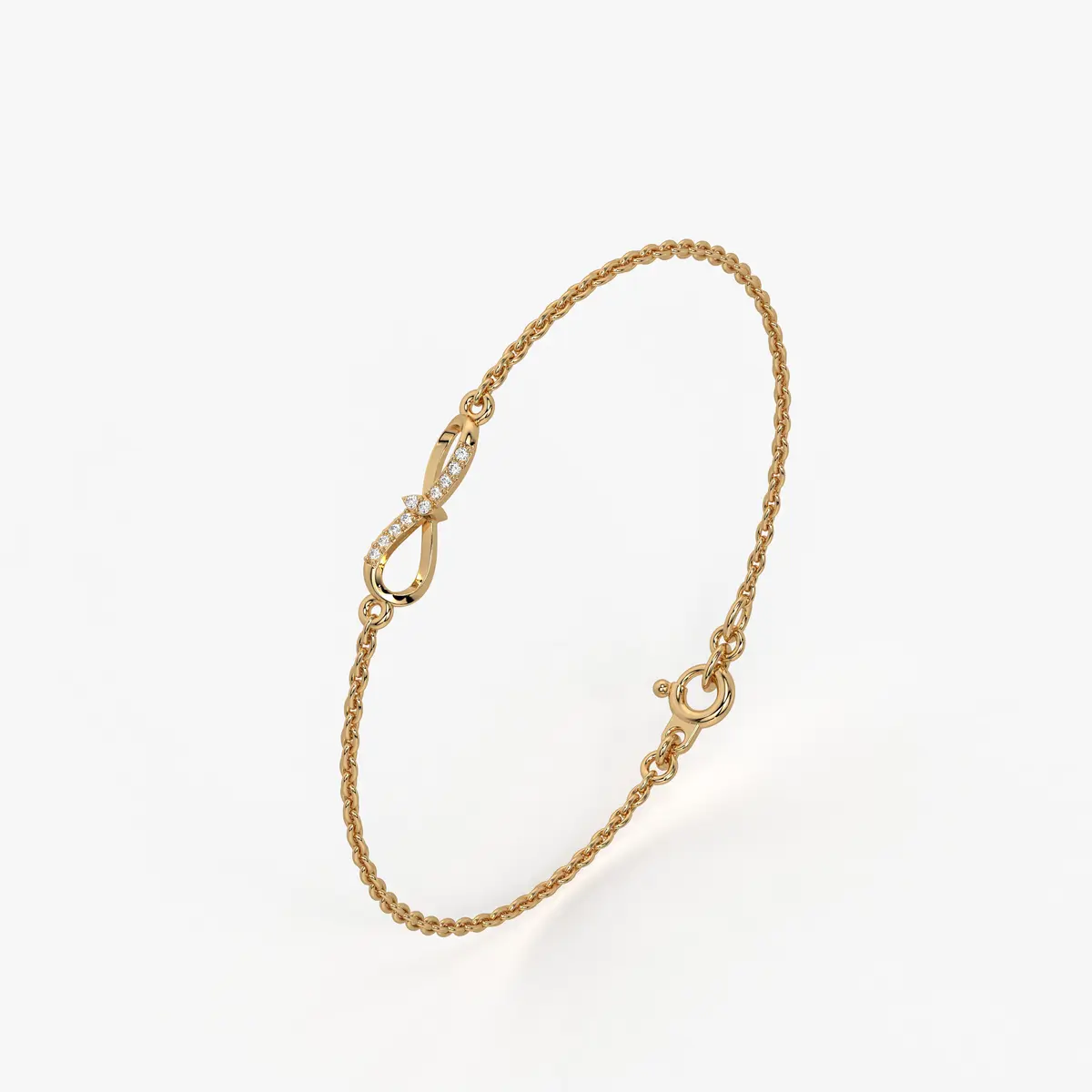 Infinity Spark Chain Bracelet