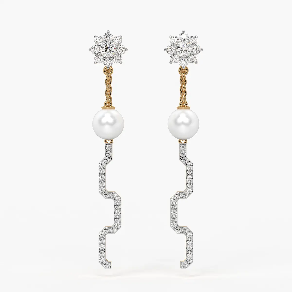 Celestial Sphere Drop Earrings