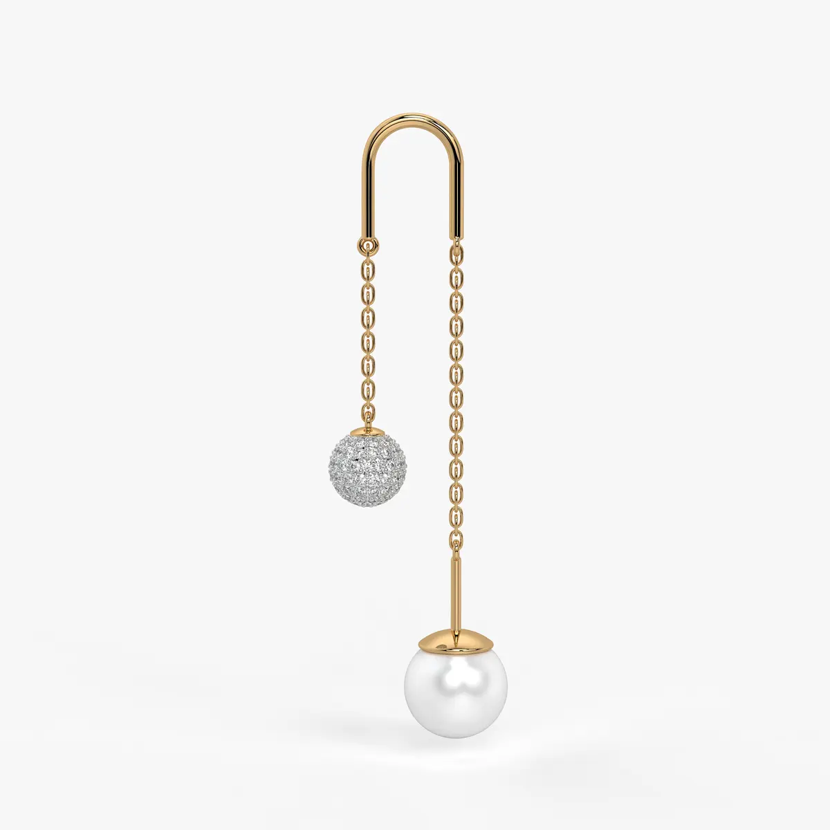Spherical Statement Drop Earrings