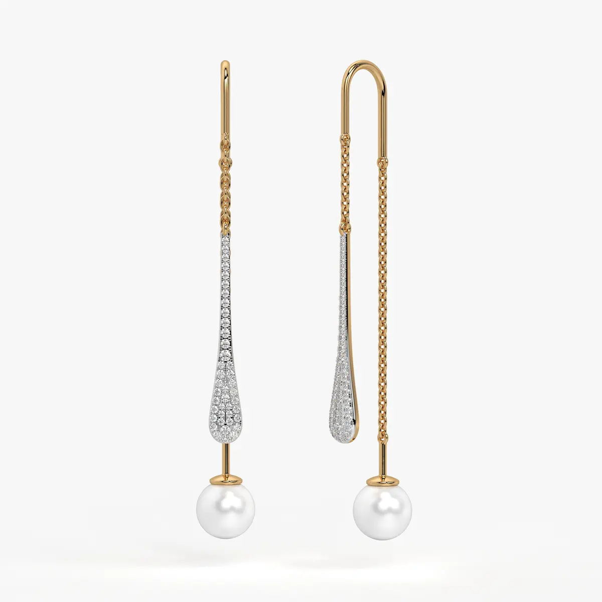 Elegant Cascade Drop Earrings