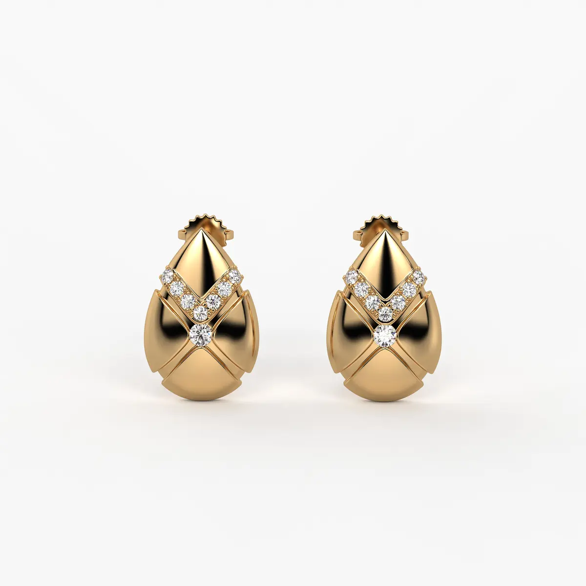 Elara Luxe Drop Stud