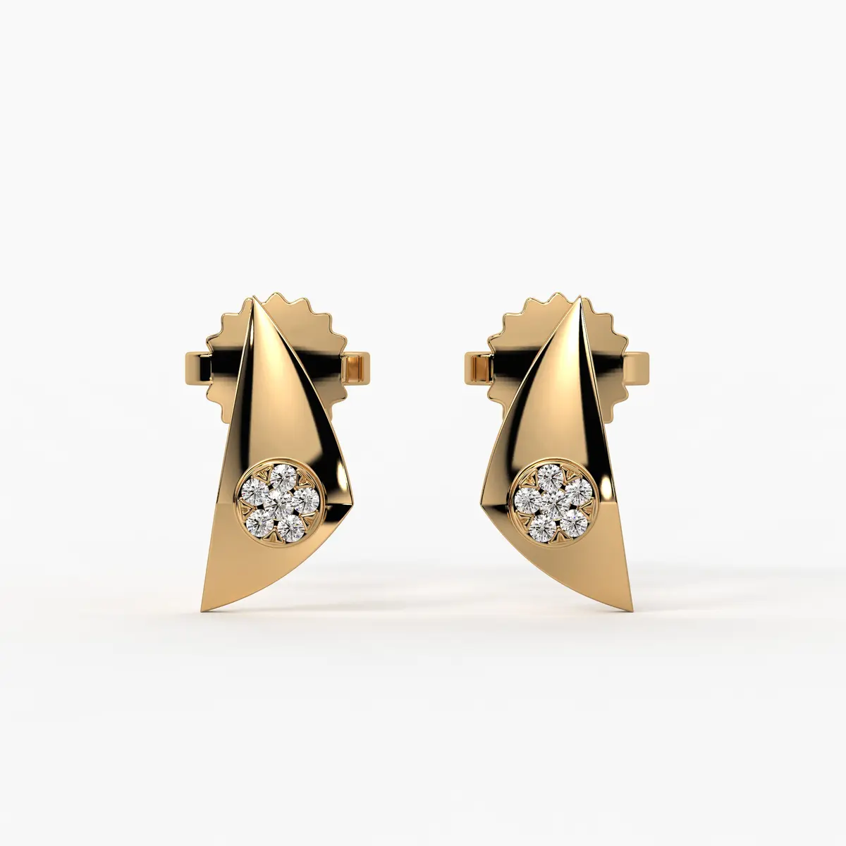 Nova Shield Studs Earrings