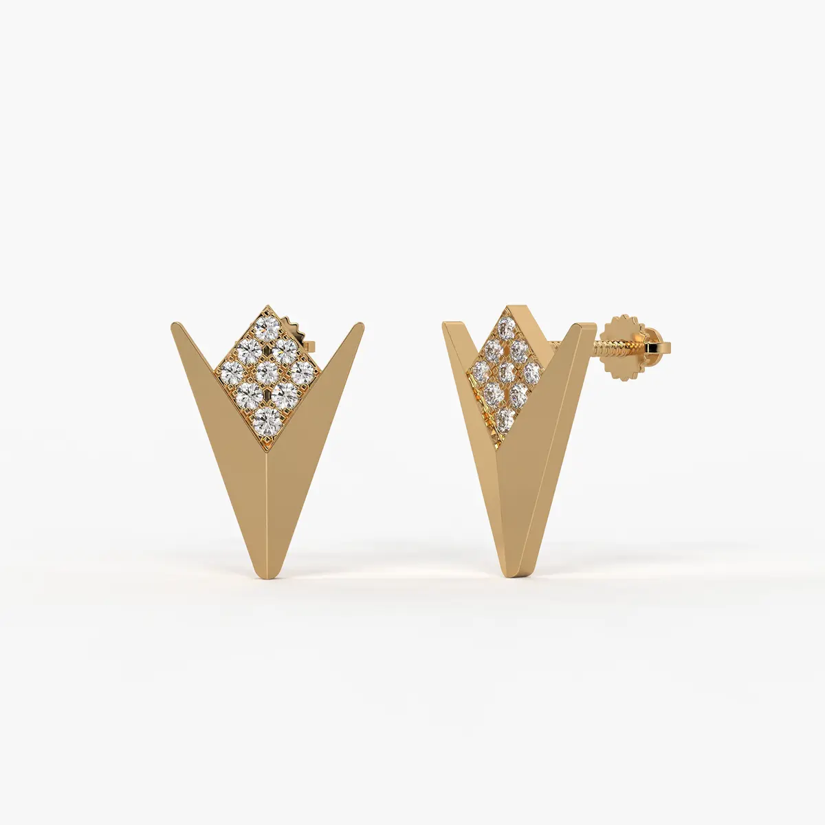 Victory Halo Studs Earrings