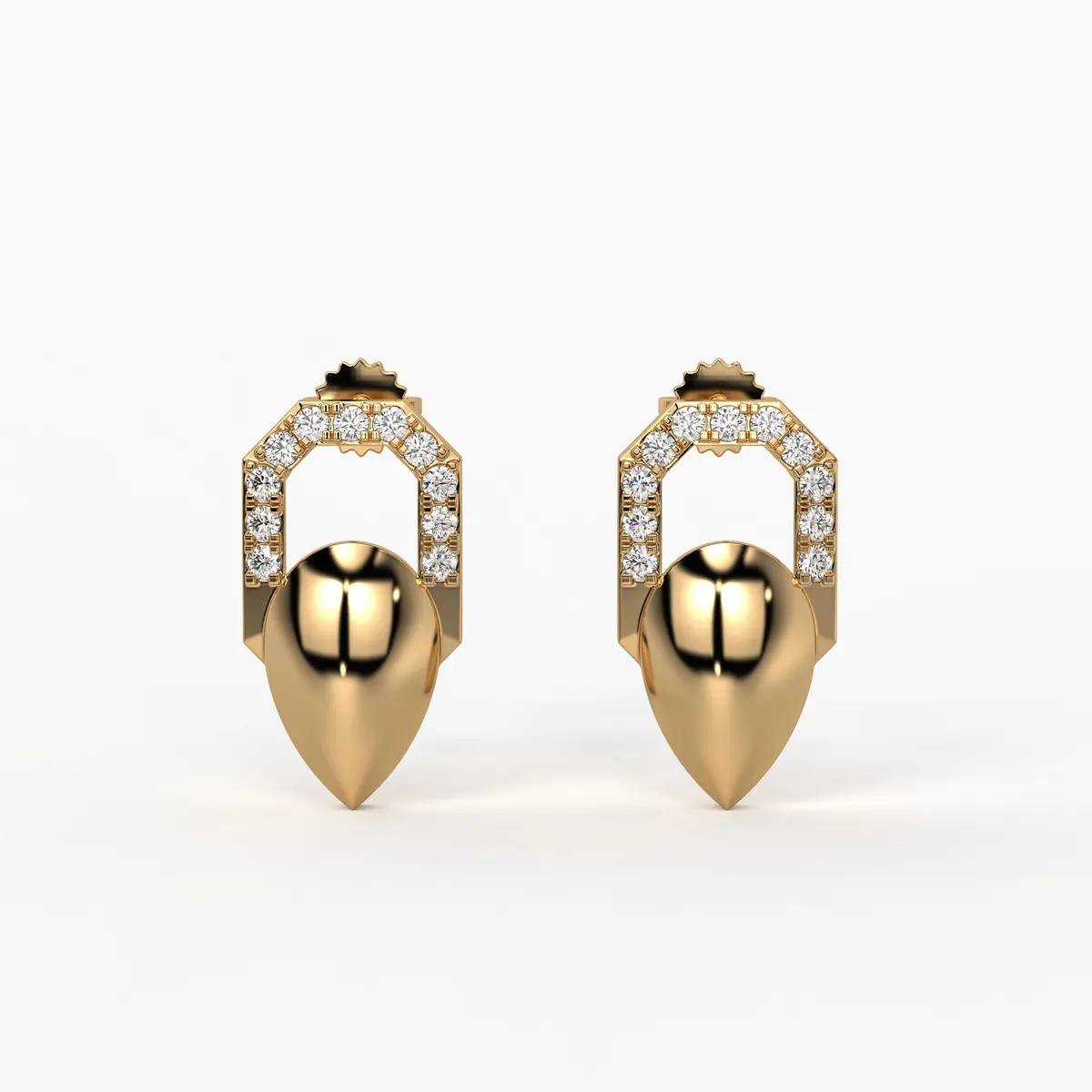 Deco Arch Drops Earrings