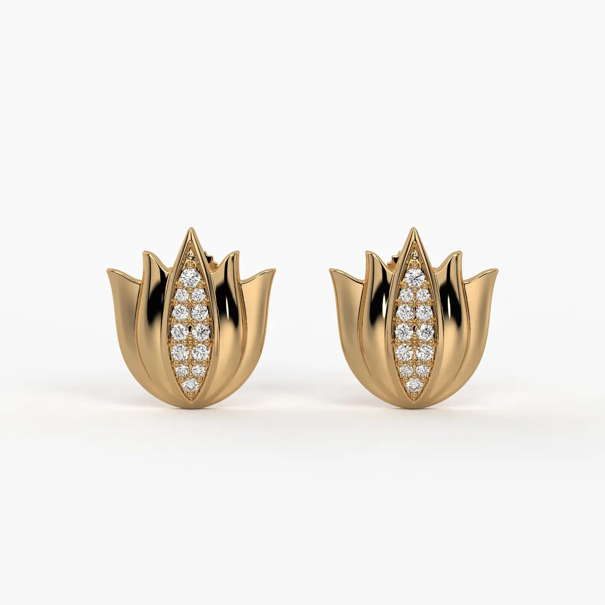 Tulip Royale Studs Earrings