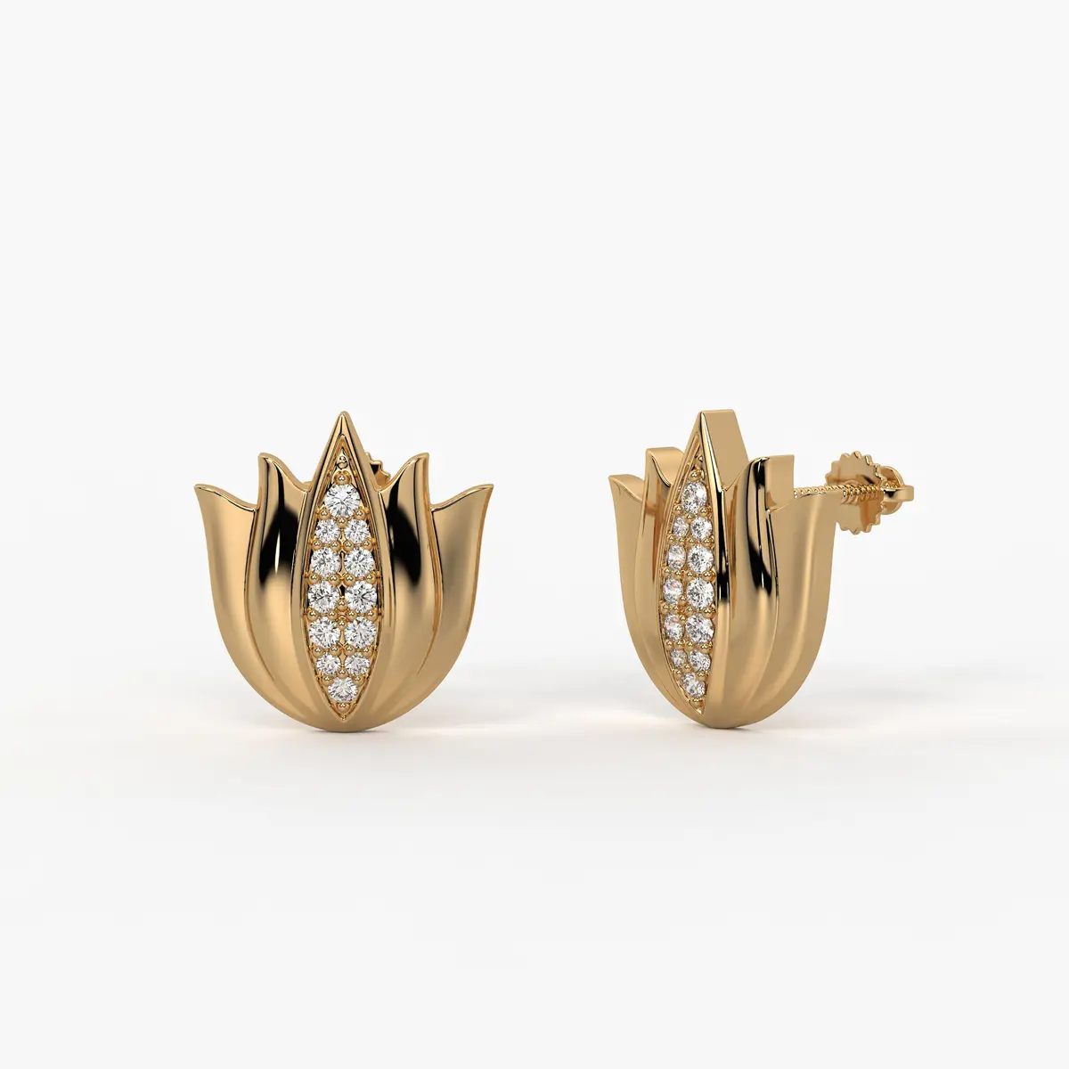 Tulip Royale Studs Earrings
