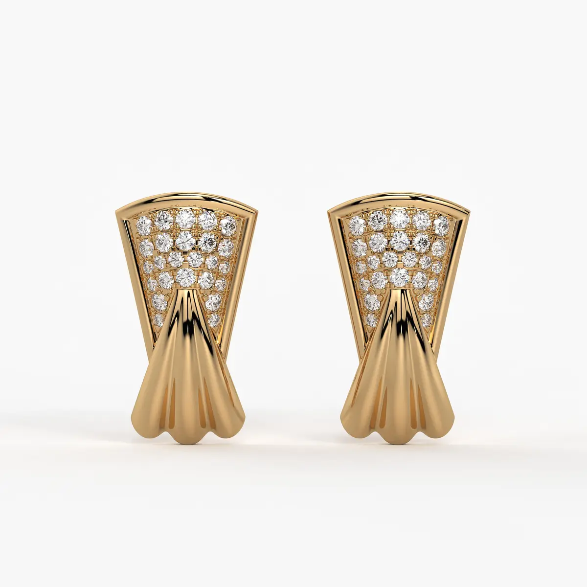 Highborn Fanflare Studs Earrings