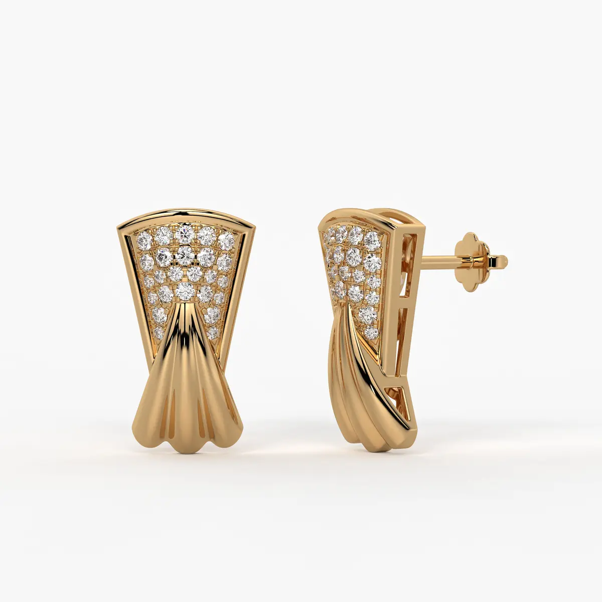 Highborn Fanflare Studs Earrings