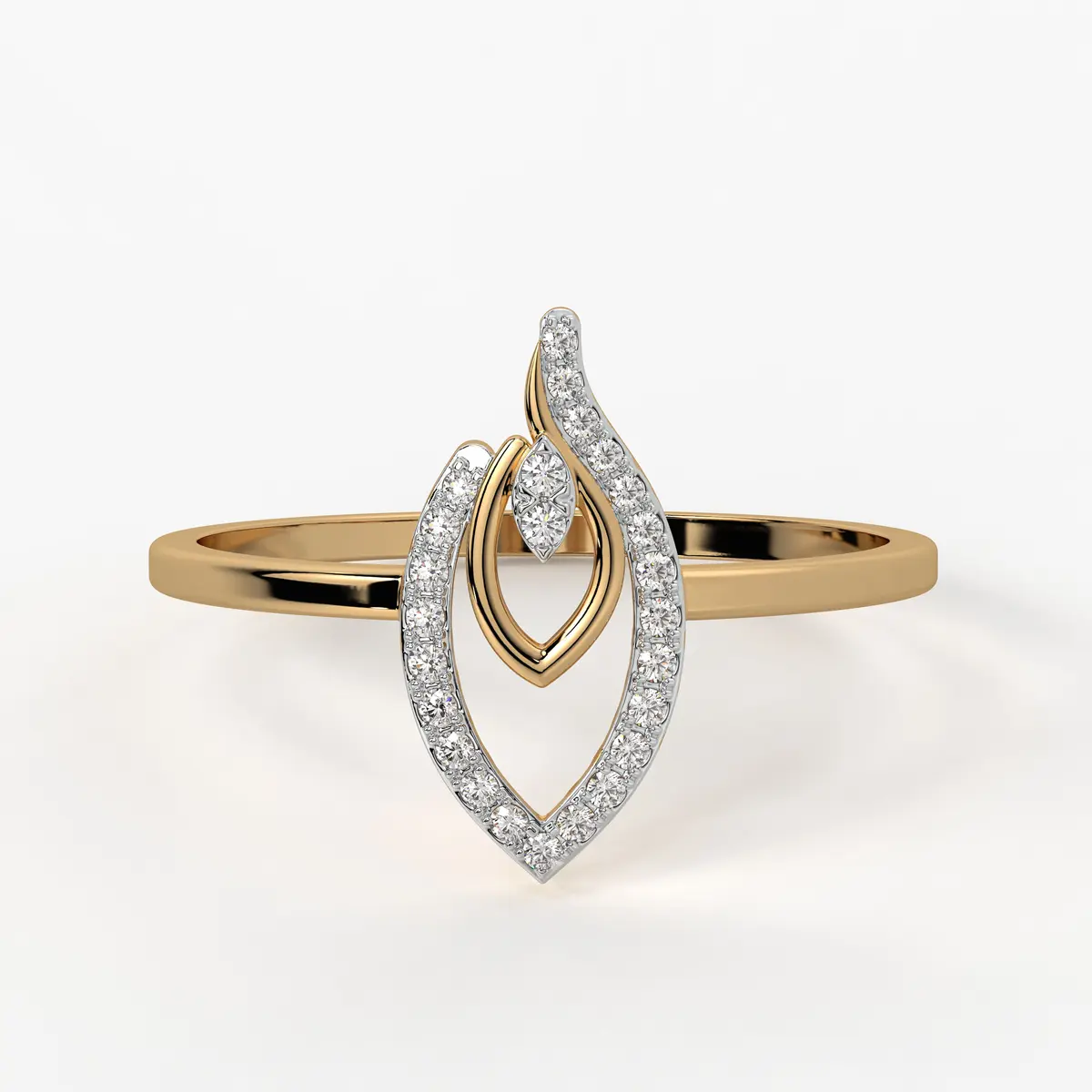 Evil Eye Halo Fashion Ladies Ring