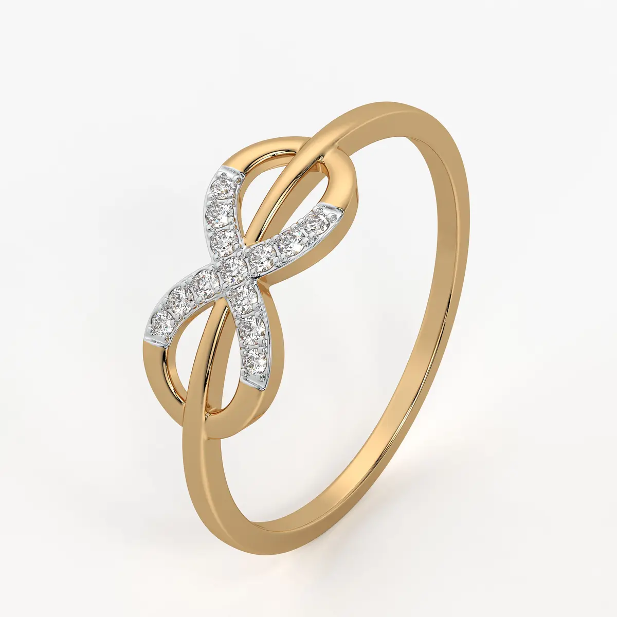 Infinity Bow Fashion Ladies Ring