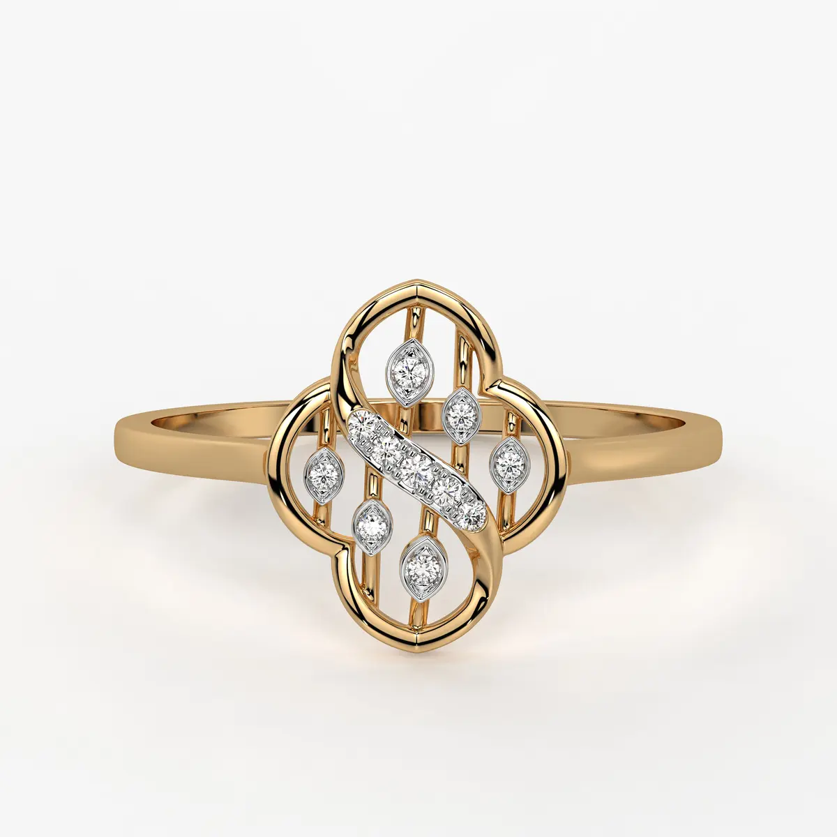 Infinity Knot Classic Ladies Ring