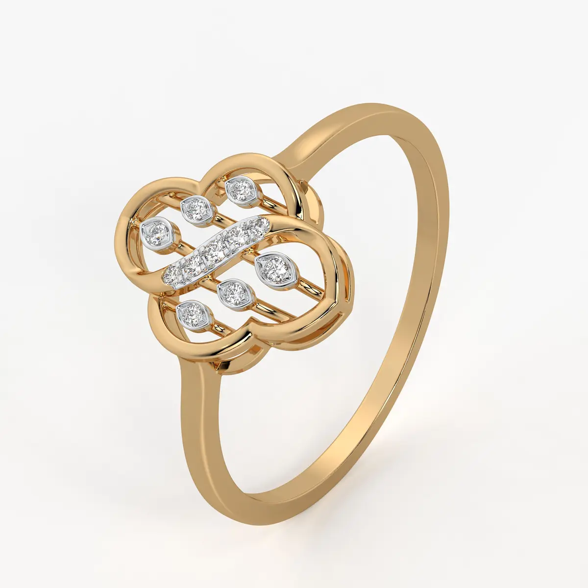 Infinity Knot Classic Ladies Ring