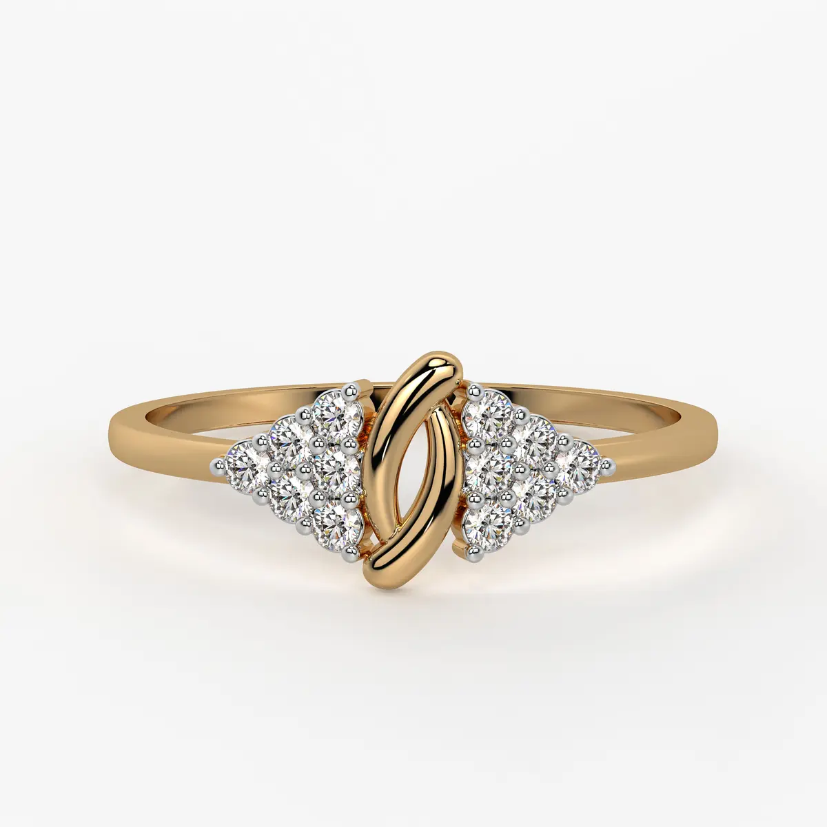 Infinity Cluster Ladies Ring