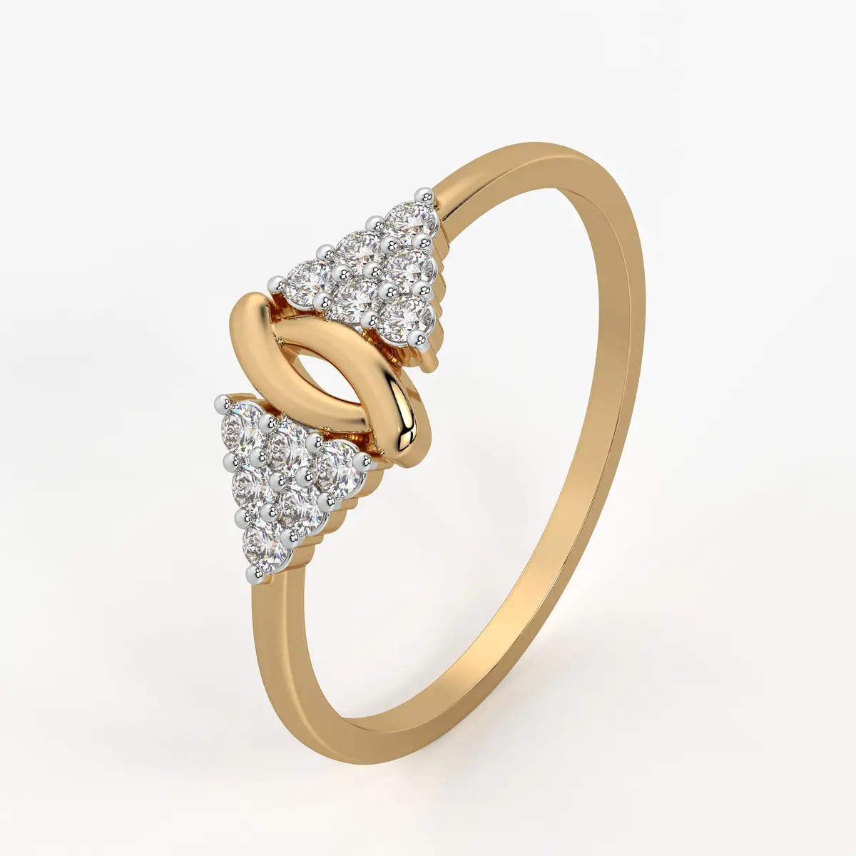 Infinity Cluster Ladies Ring