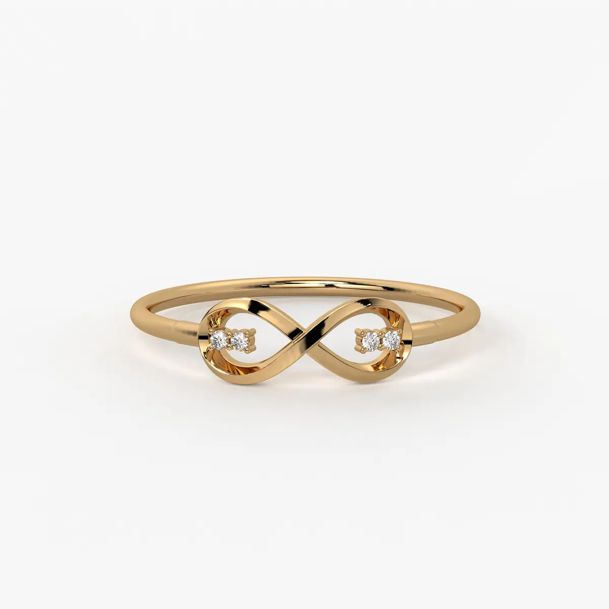 Infinity Loop Open Ladies Ring