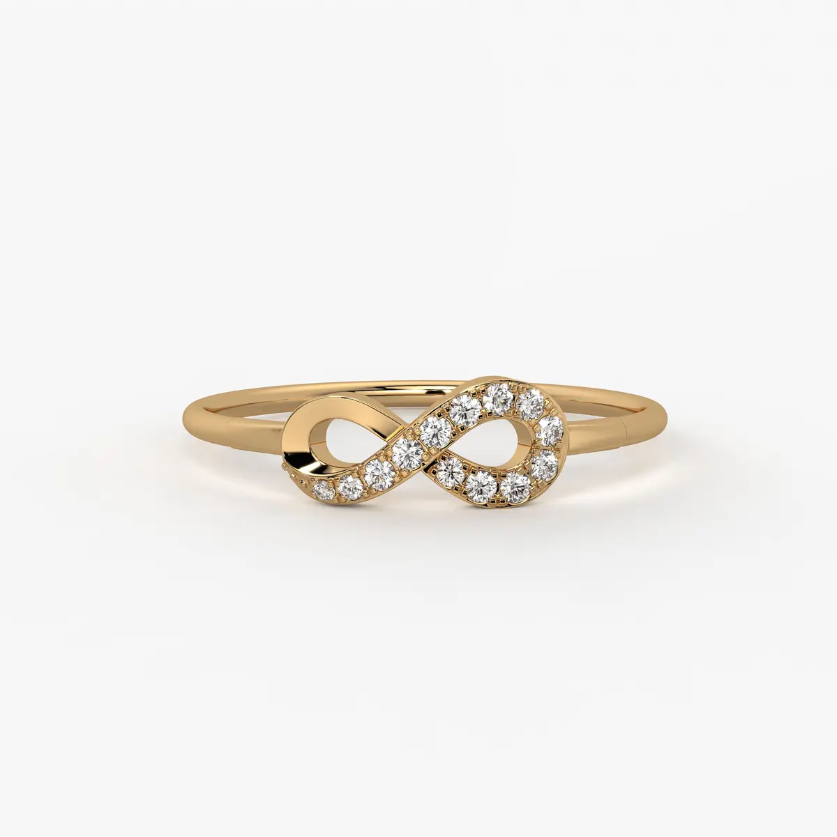 Infinity Loop Open Ladies Ring