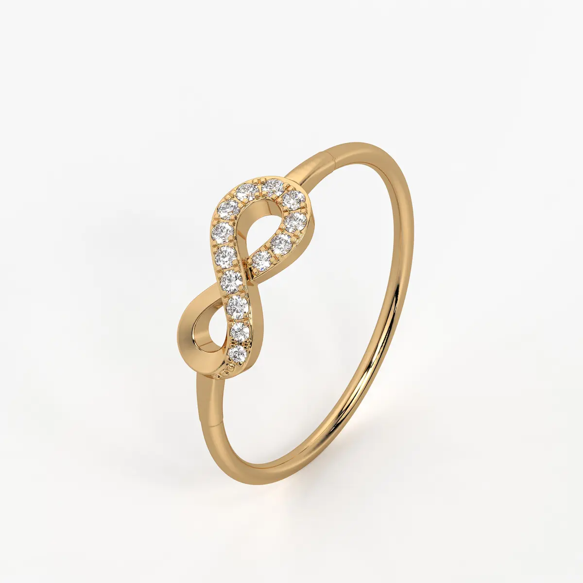 Infinity Loop Open Ladies Ring