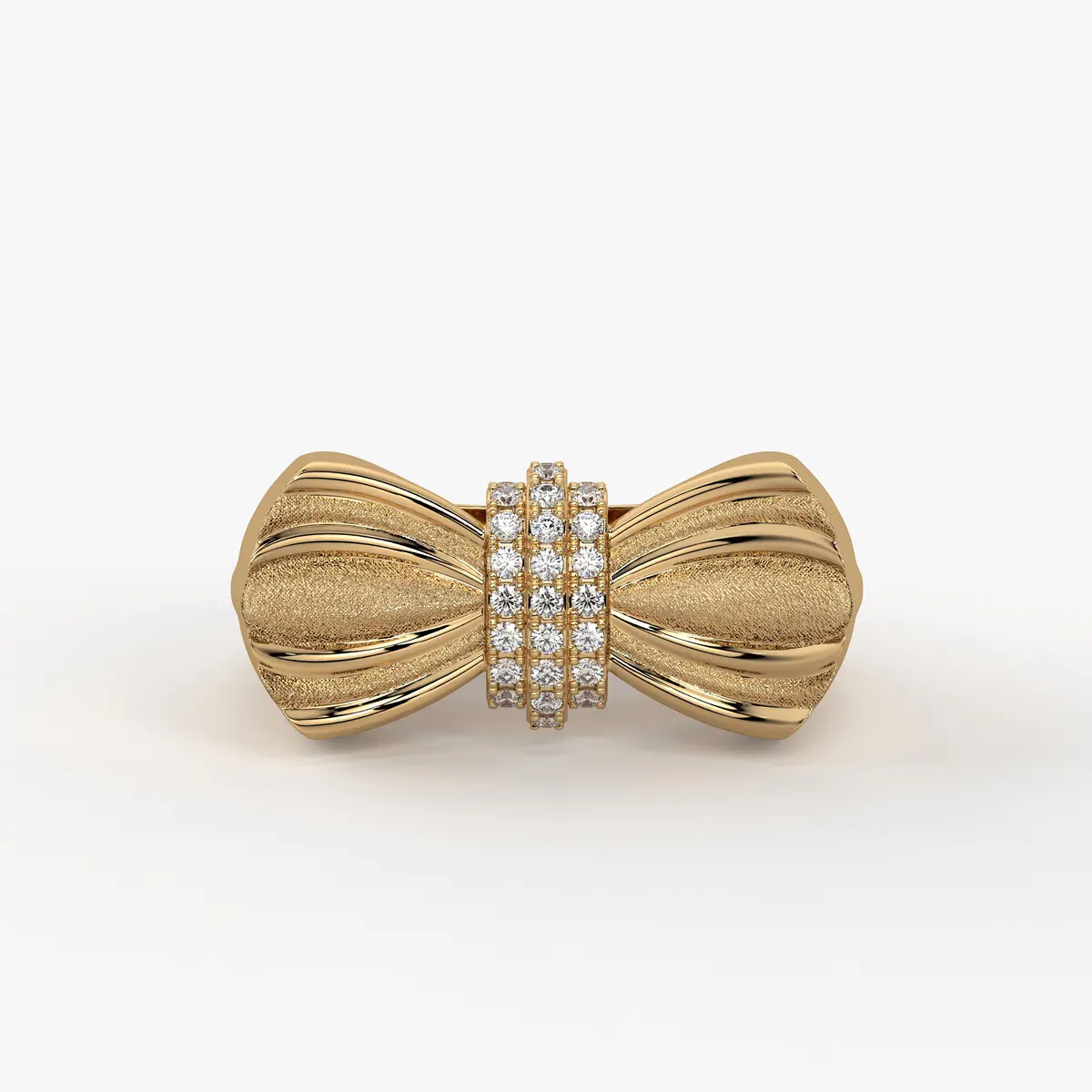 Ribbon Knot Designer Ring