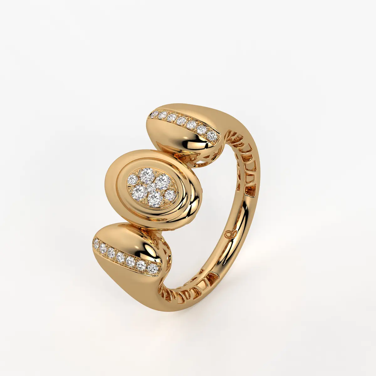 Triluxe Embellish Ring