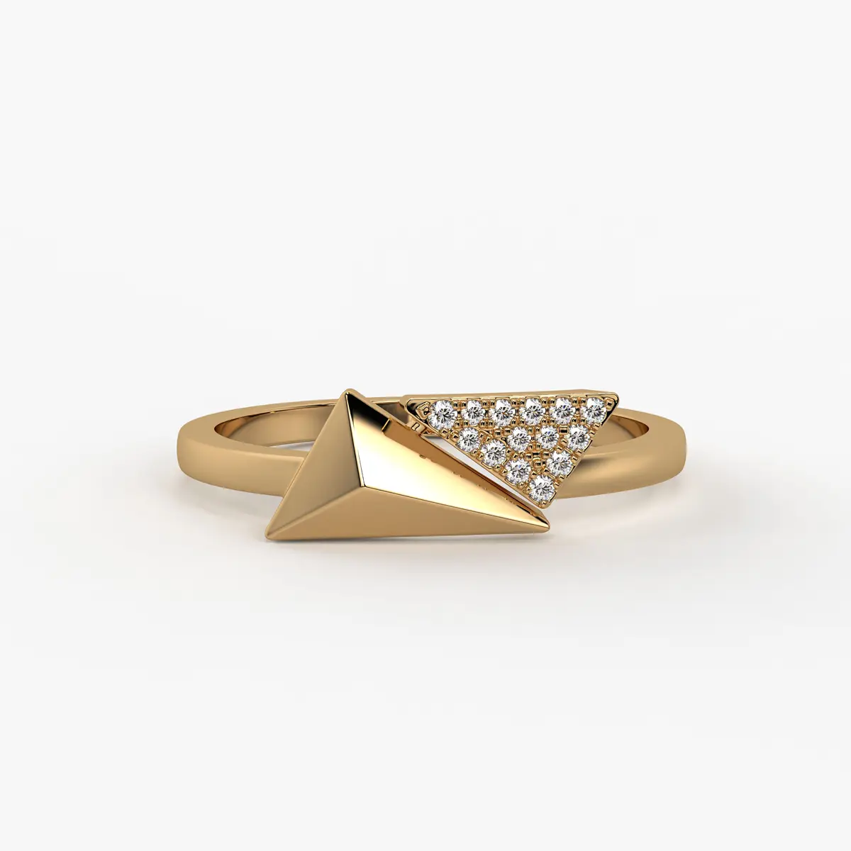 Auralis Twin Prism Ring