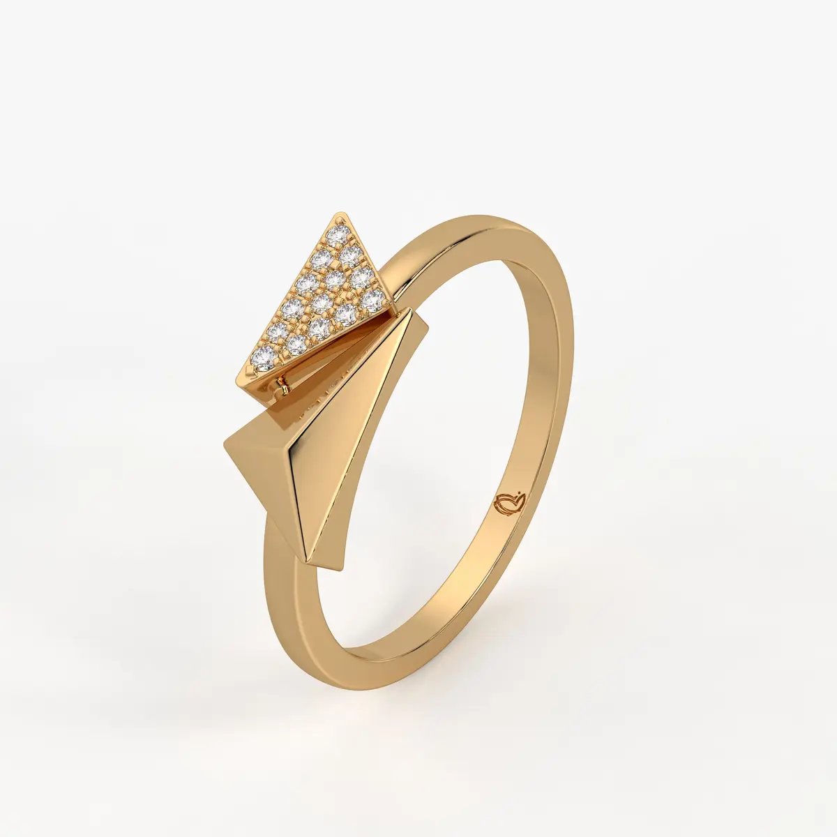 Auralis Twin Prism Ring