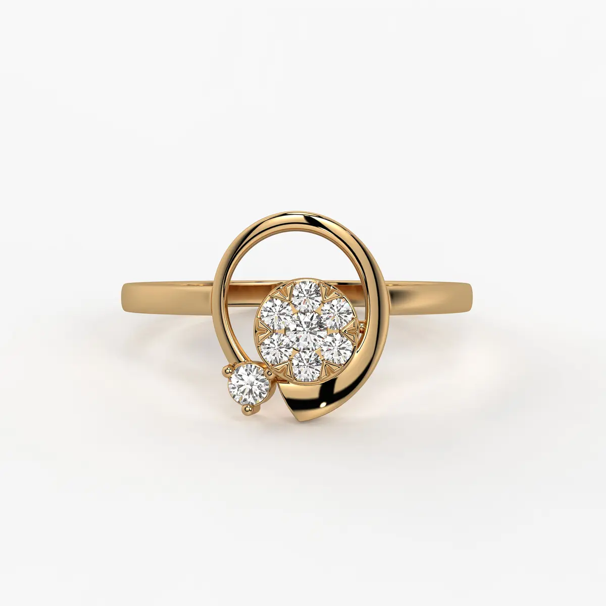 Elyndra Orbit Bloom Ring