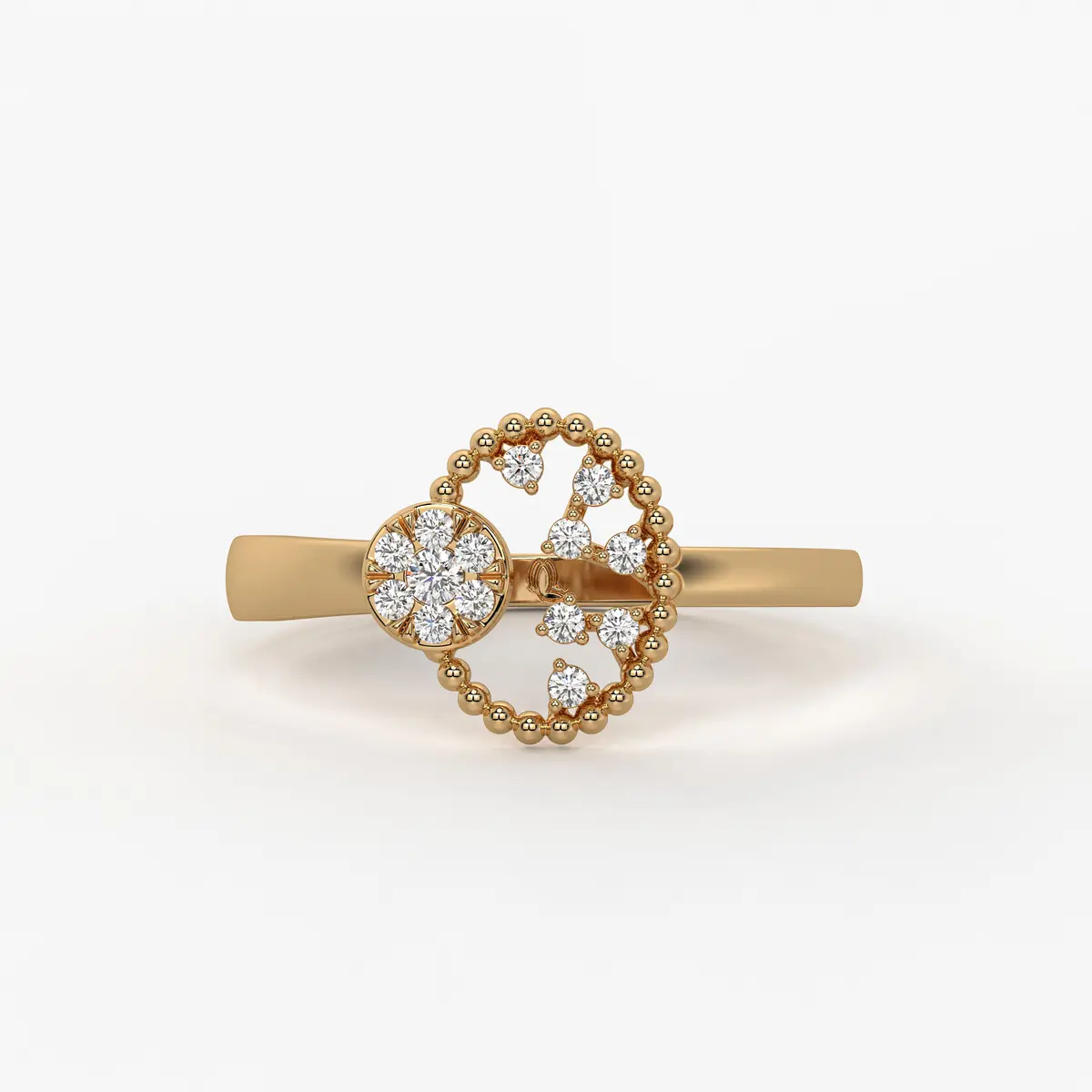 Elaris Orb Blossom Ring