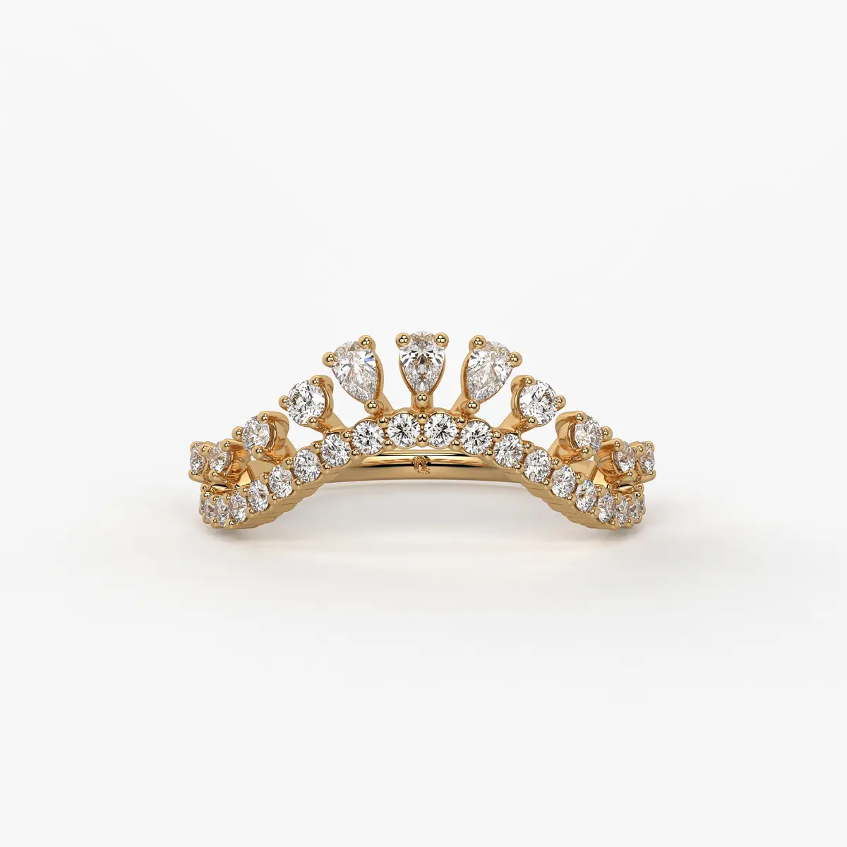 Royal Crown Diamond Ring