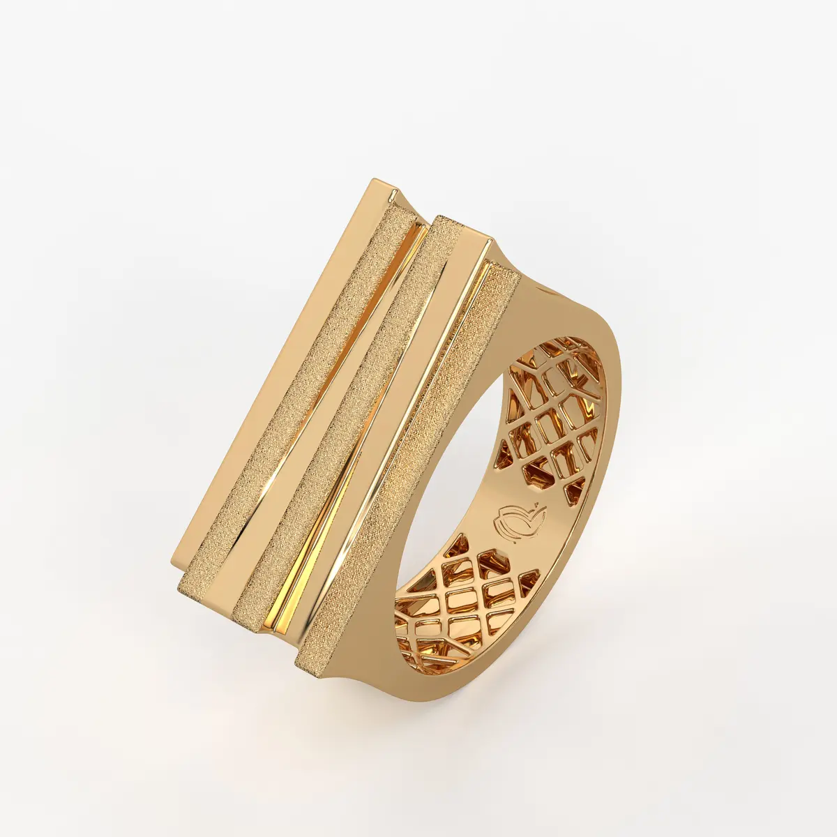 Twisted Overlap Statement Ladies Ring