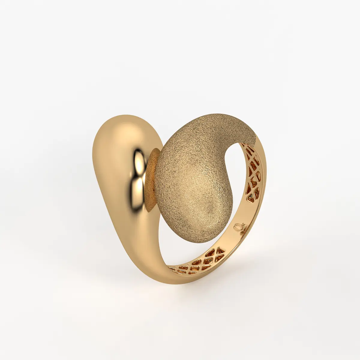 Nerissa Dual Curve Statement Ring