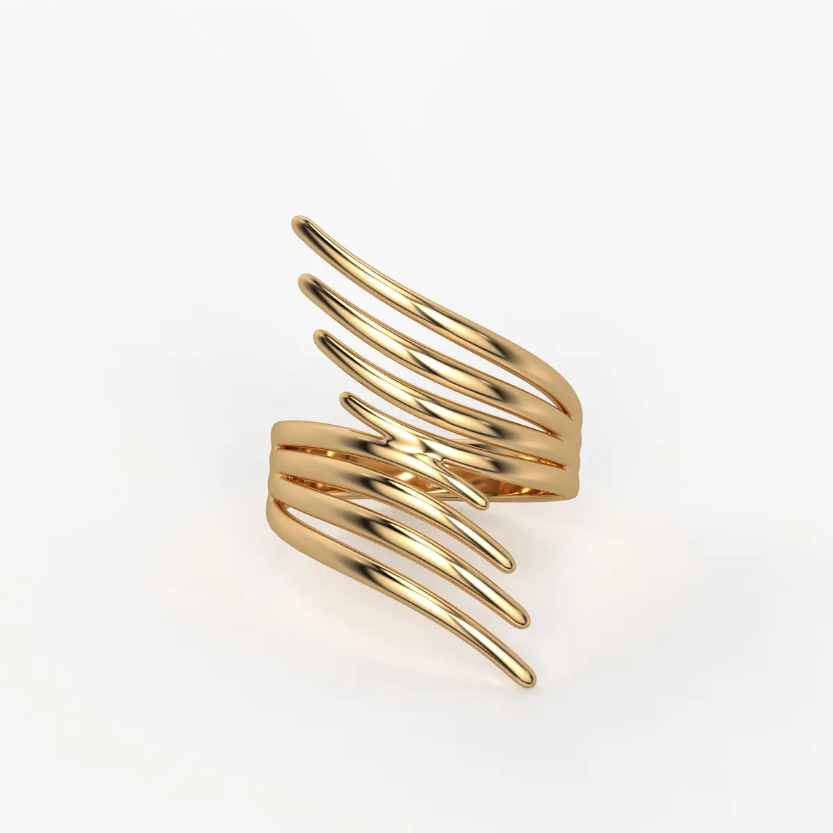 Flow Curve Statement Ladies Ring