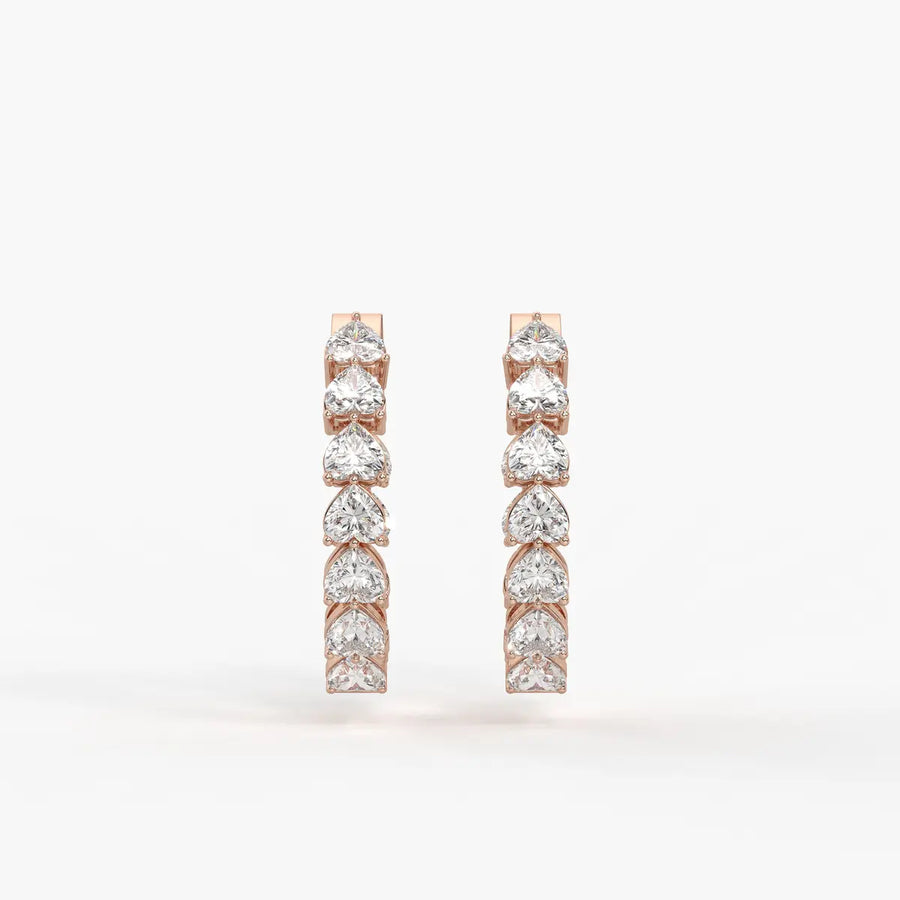 Heara Sparkle Hoop Earrings