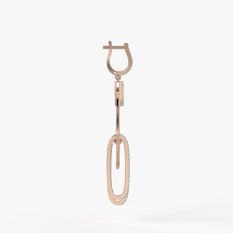 Orbit Layered Drop Earrings