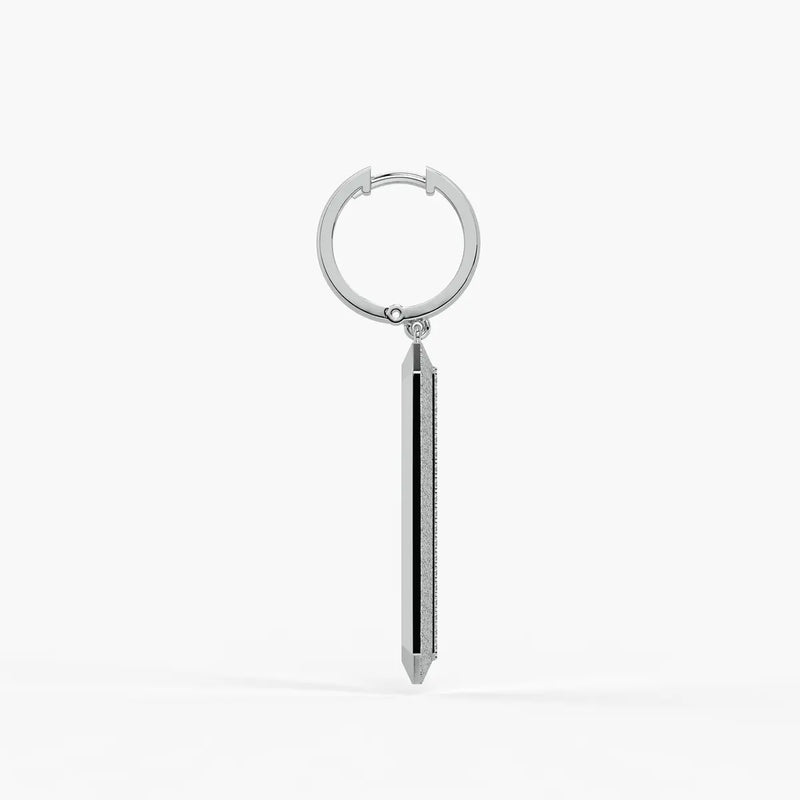 Octagon Bar Drop Earrings