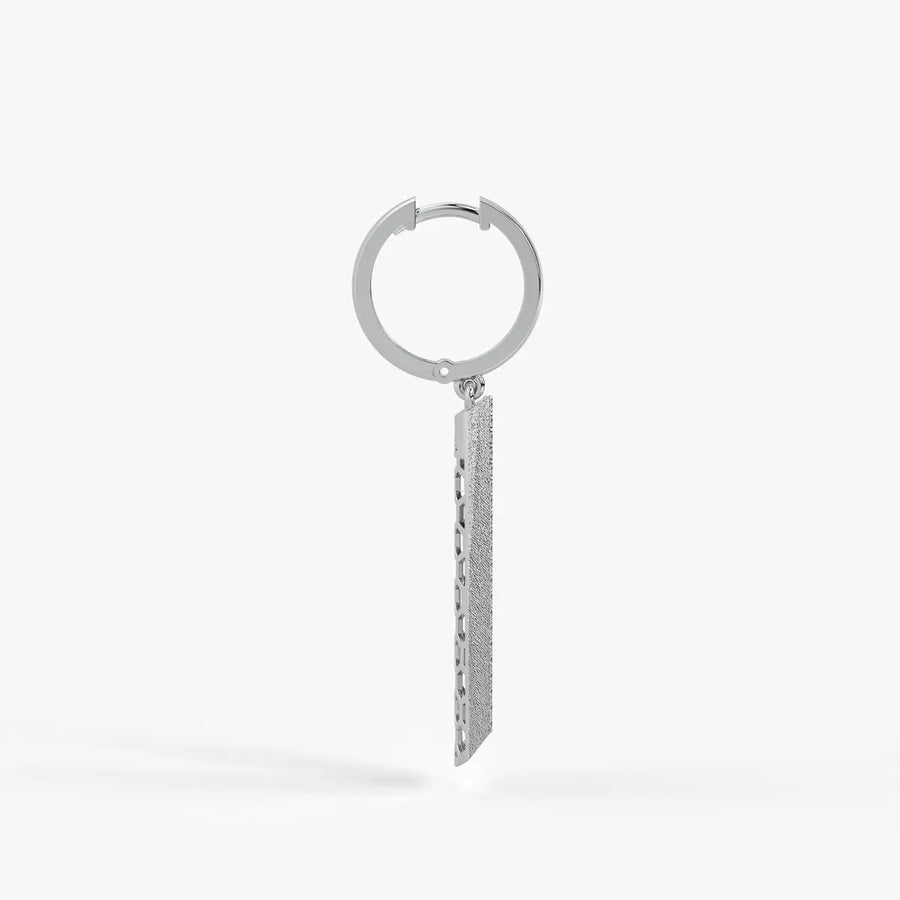 Tapered Bar Drop Earrings