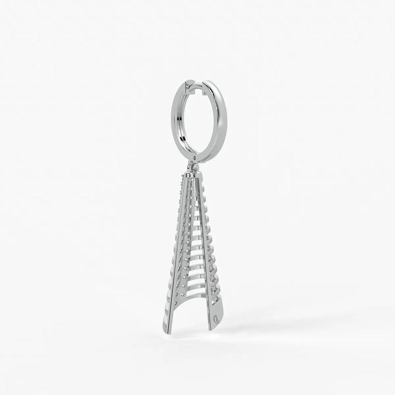 Lattice Tapered Drop Earrings