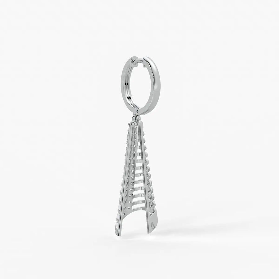 Lattice Tapered Drop Earrings