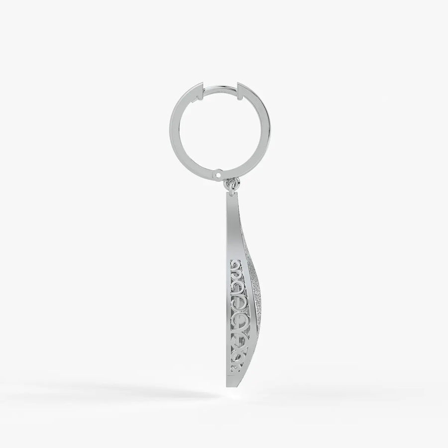 Swirl Leaf Drop Earrings