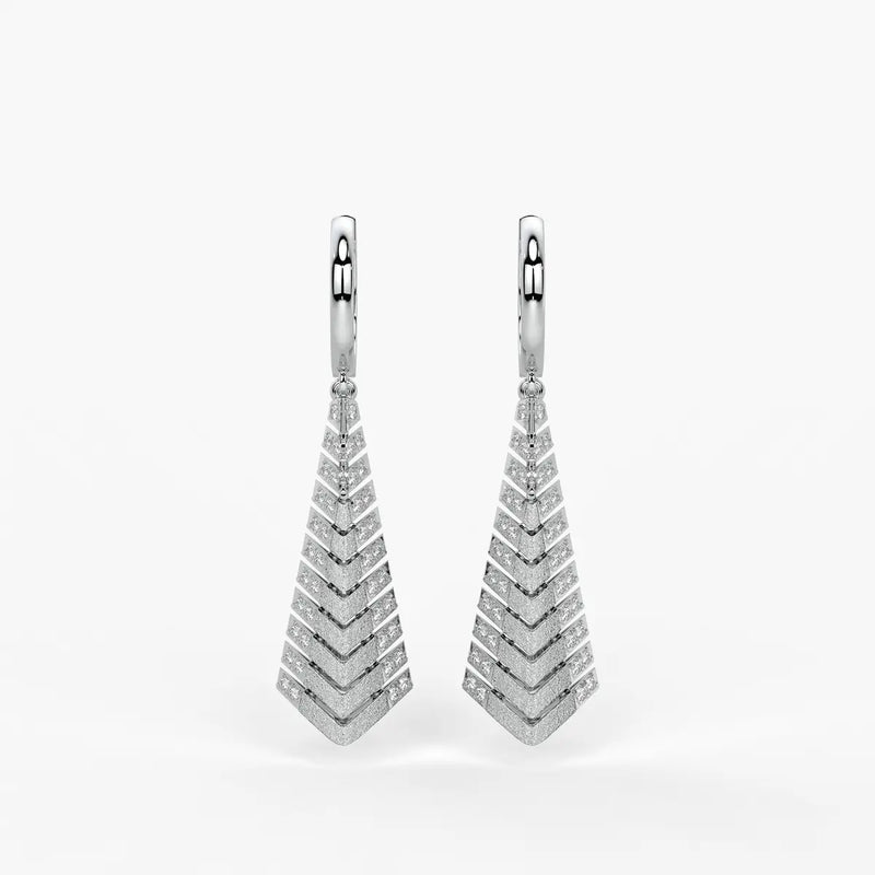 Vantiq Velocity Chevron Earrings