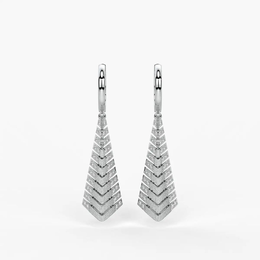 Vantiq Velocity Chevron Earrings