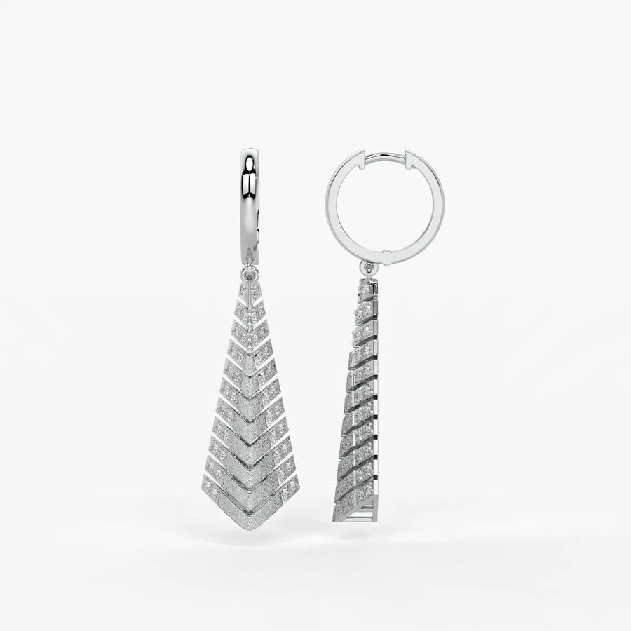 Vantiq Velocity Chevron Earrings
