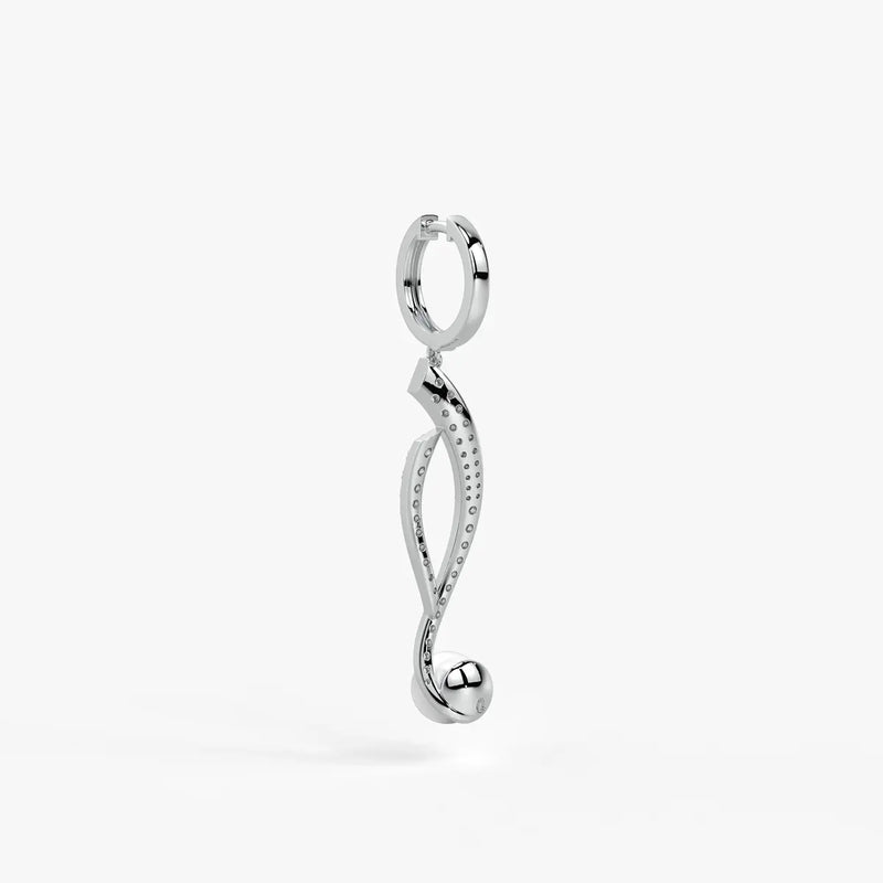 Lumivine Pearl Twist Drop Earrings