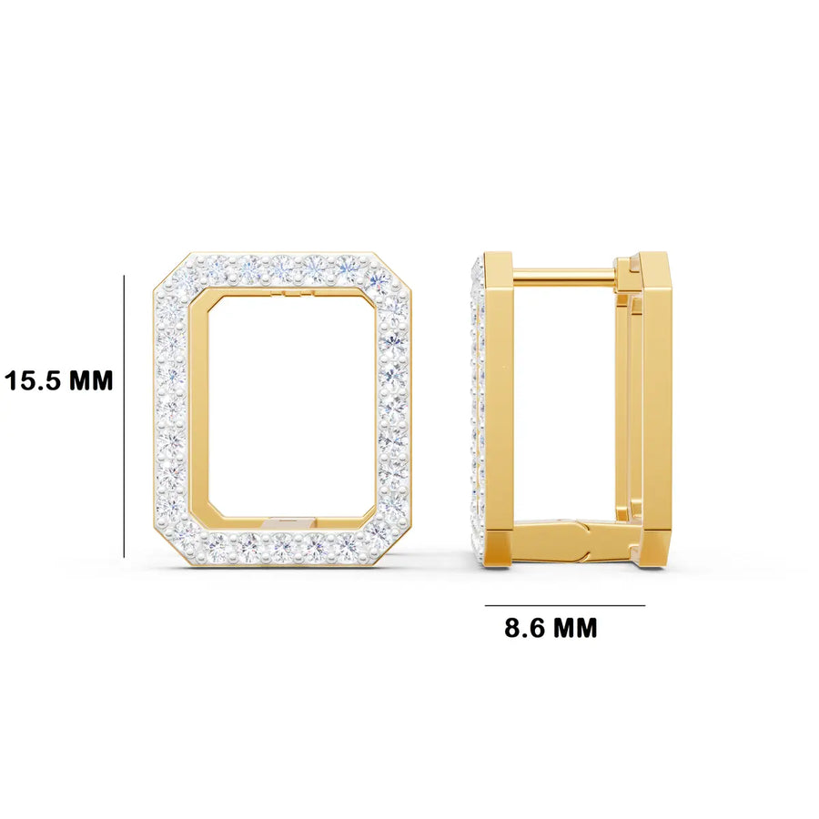 Kymera Prism Frame Earring