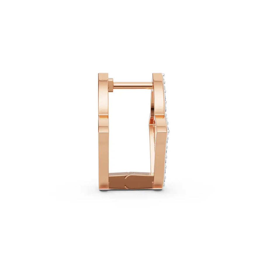 Kiara Trefoil Diamond Earrings